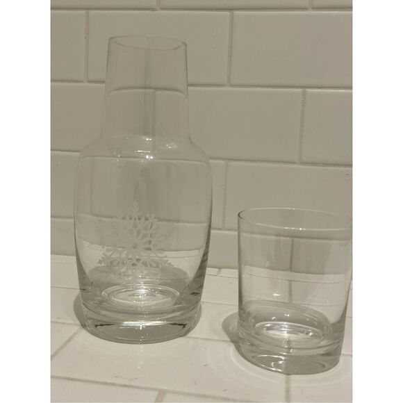Bedside Water Pitcher with Glass - Picture 2 of 3